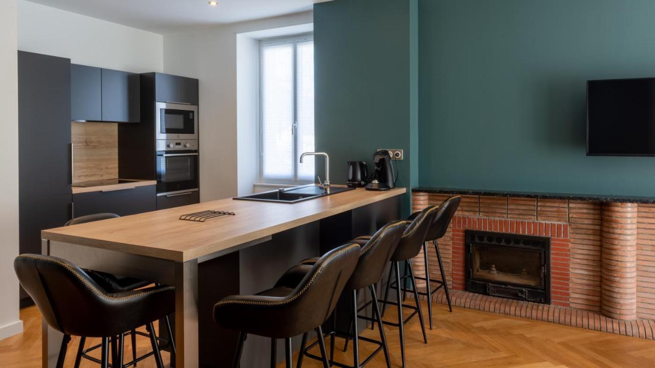 L'Art Deco, T3 Terrasse, Classe Meuble De Tourisme Rodez Eksteriør bilde