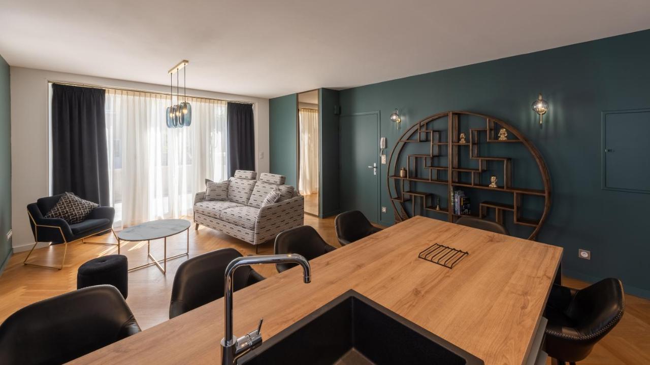 L'Art Deco, T3 Terrasse, Classe Meuble De Tourisme Rodez Eksteriør bilde